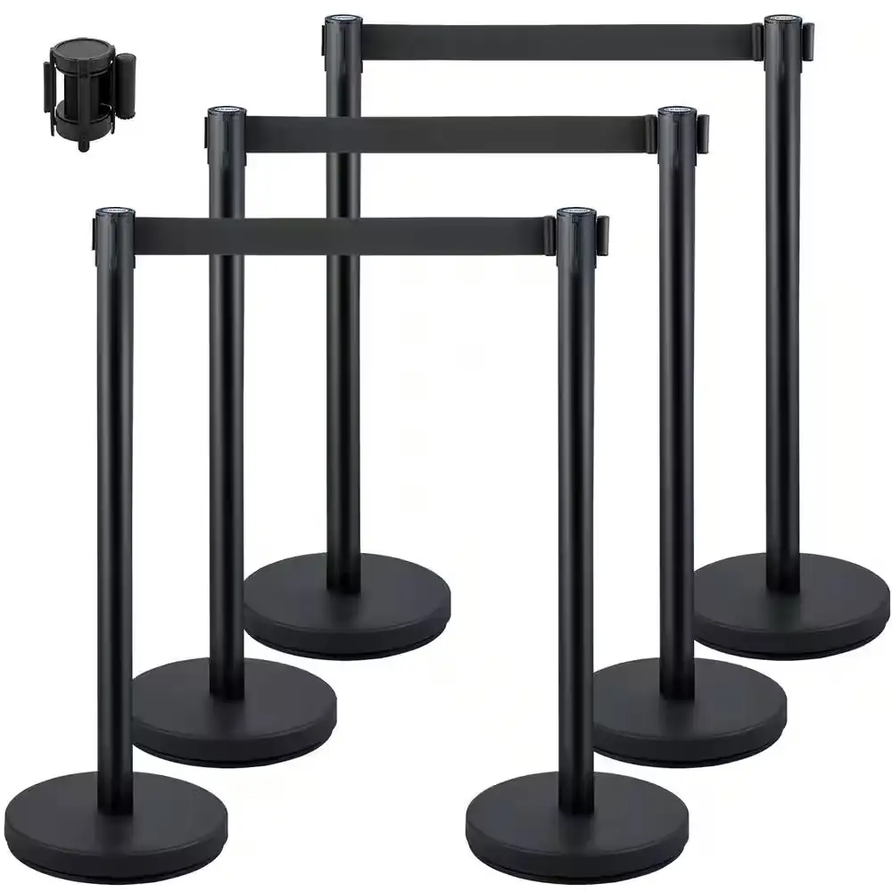 Crowd Control Stanchions, 6-Pack with… — Photo 1