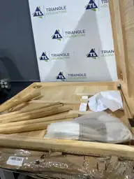 Portable Wooden Picnic Table, 60"… — Photo 4