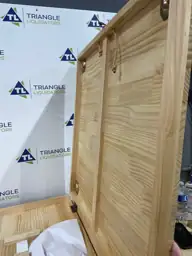 Portable Wooden Picnic Table, 60"… — Photo 5