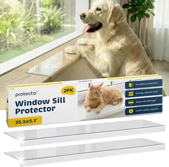 PROTECTO 2-Pack Window Sill Protector… — Photo 1