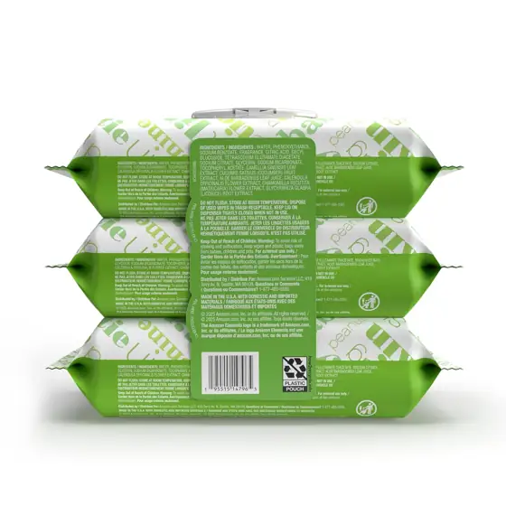 Amazon Elements Baby Wipes, Fresh… — Photo 2