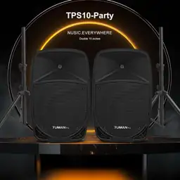 10-Inch Active/Passive PA, 1200W, Bluetooth,… — Photo 2