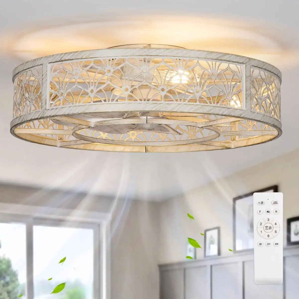 SHLUCE 22" Farmhouse Caged Ceiling… — Photo 1