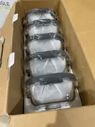 10-Pack Glass Storage Containers with… — Photo 3