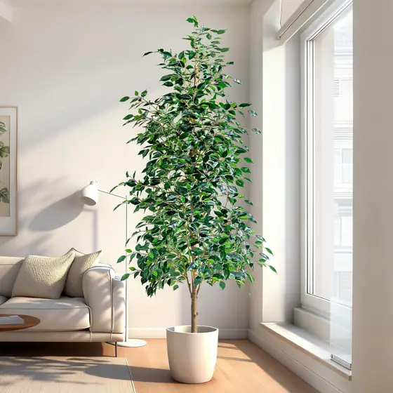 Bailikang 6FT Artificial Ficus Trees… — Photo 1