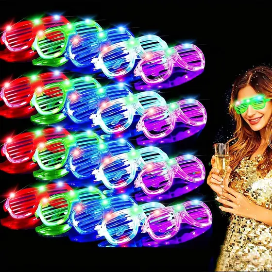 TURNMEON 20 Pack LED Glasses… — Photo 1
