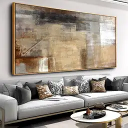 Abstract Wall Art - Yellow… — Photo 1