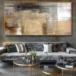 Abstract Wall Art - Yellow… — Photo 2