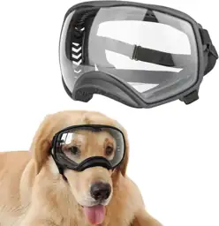 NAMSAN Clear Dog Goggles for… — Photo 1