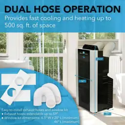 9,200 BTU Portable AC (14,000… — Photo 2