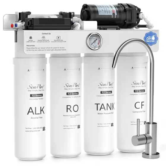 SimPure T2-600A UV Alkaline Reverse… — Photo 1