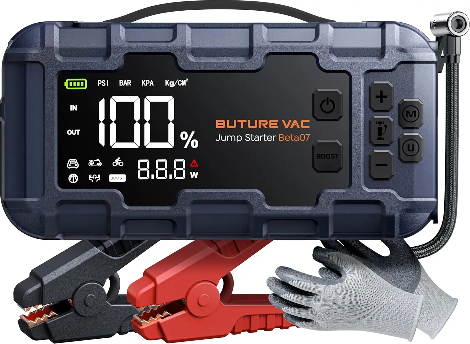 Portable 10-in-1 Car Jump Starter… — Photo 1