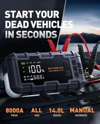 Portable 10-in-1 Car Jump Starter… — Photo 2
