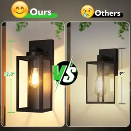 BesLowe Outdoor Wall Light Fixtures,… — Photo 2