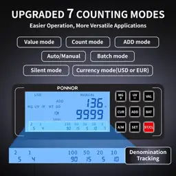 PONNOR Money Counter Value Count… — Photo 2