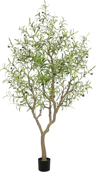 LYERSE Artificial Olive Tree 6ft… — Photo 1
