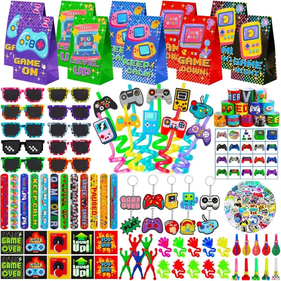 170 Pcs Video Game Party… — Photo 1