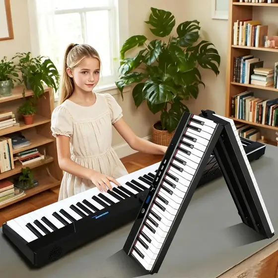 Coolmusic 88-Key Folding Piano Keyboard,… — Photo 1