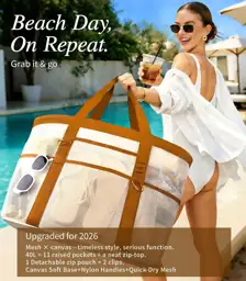 Stylish XX-Large Cruise Essentials Beach… — Photo 2