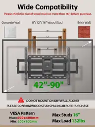 USX Mount Full Motion TV… — Photo 2