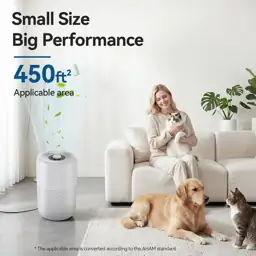 YARIKI Air Purifiers for Bedroom,High… — Photo 2