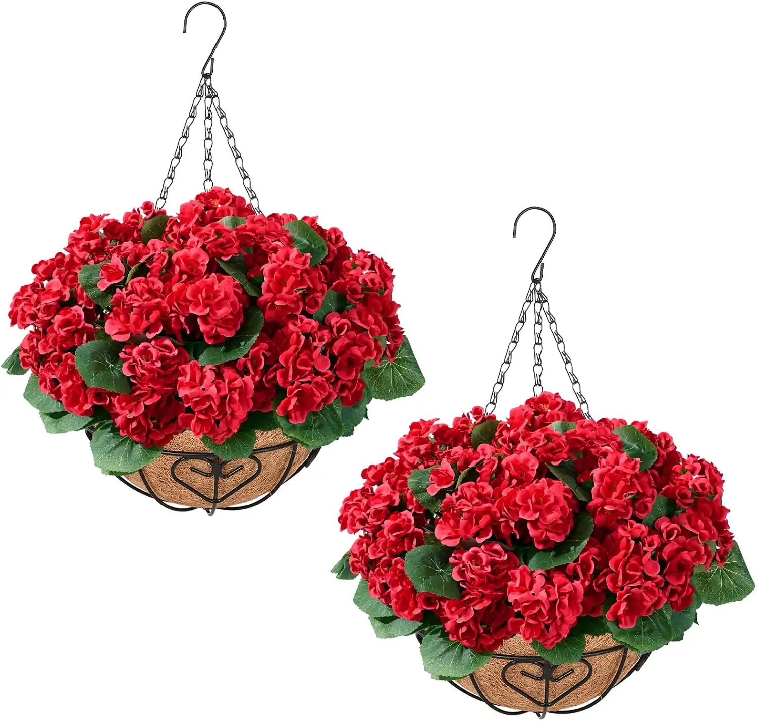 Waipfaru 2-Set Artificial Geraniums for… — Photo 1
