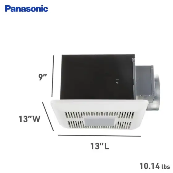 Panasonic WhisperCeiling 0.3-Sone 150-CFM White… — Photo 1