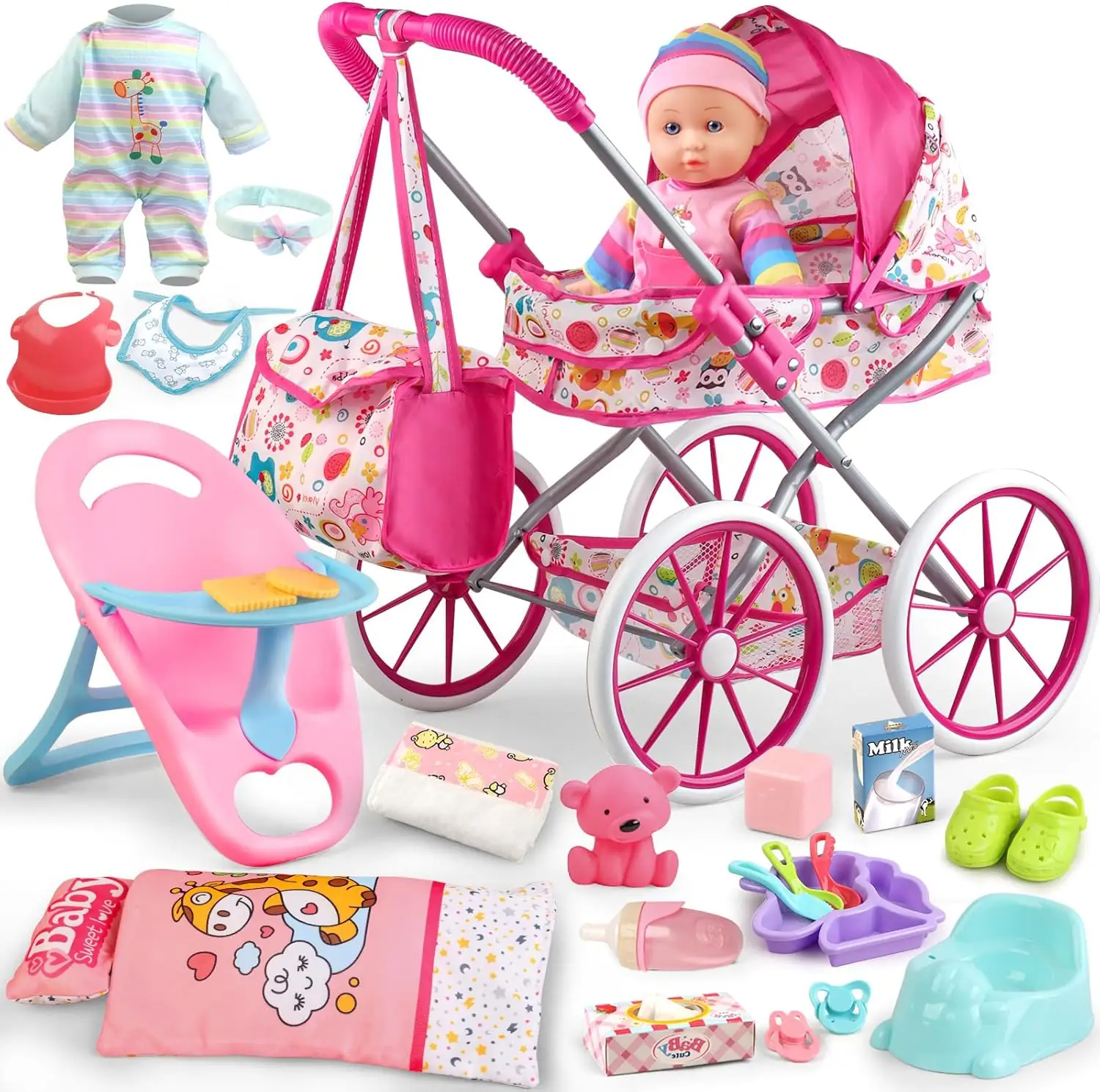 Baby Doll Stroller Set for… — Photo 1