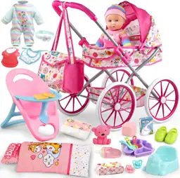 Baby Doll Stroller Set for… — Photo 1