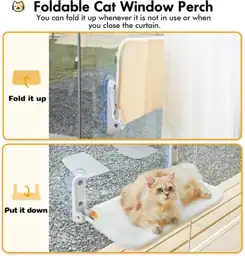 Zoratoo Foldable Cat Window Perch… — Photo 2
