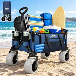 X800 200L Foldable Beach Wagon… — Photo 1