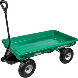 FARM-TUFF Durable Plastic Garden Wagon,… — Photo 1