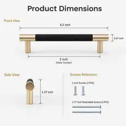 12 Pack Knurled Cabinet Pulls… — Photo 2