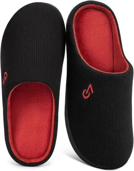 VeraCosy Men's Two-Tone House Slippers… — Photo 1