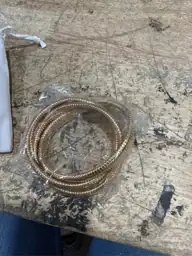 Chunky Gold Beaded Bangle Set… — Photo 3