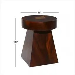 16 in. Brown Medium Round… — Photo 2