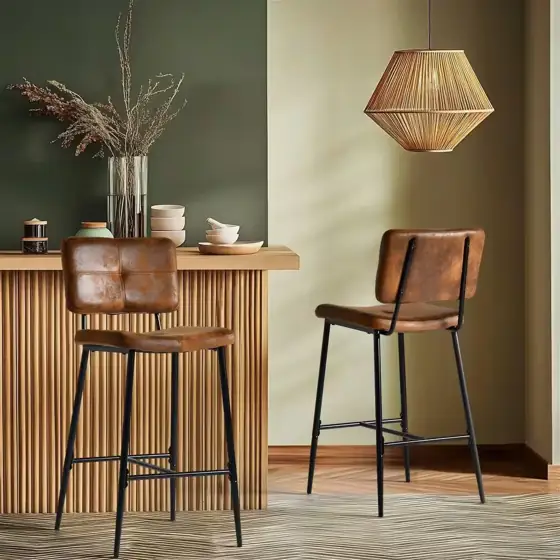 POMONA 26.7 in. Saddle Brown… — Photo 1