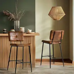 POMONA 26.7 in. Saddle Brown… — Photo 1