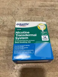 Equate Nicotine Transdermal Patch Step… — Photo 3