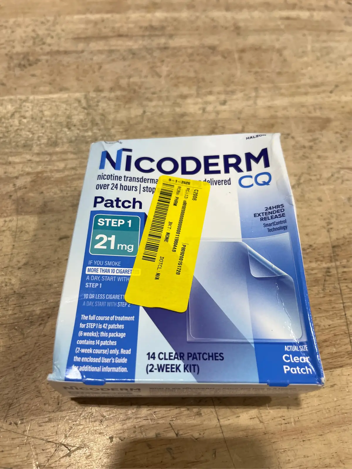 NicoDerm CQ Nicotine Patches to… — Photo 1