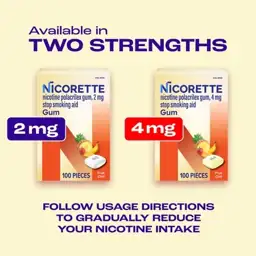 Nicorette Nicotine Gum, Stop Smoking… — Photo 2