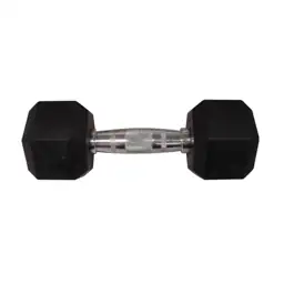 Weider 20lb Rubber Hex Dumbbell… — Photo 2