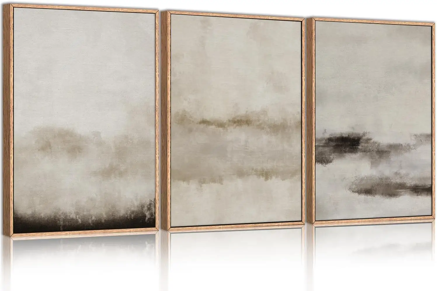 HPINUB Large Minimalist Abstract Framed… — Photo 1