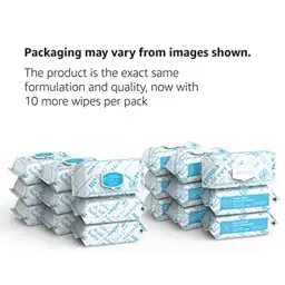 Amazon Elements Baby Wipes, Unscented,… — Photo 2