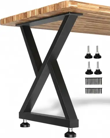 34" X-Frame Metal Counter Height… — Photo 1