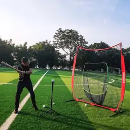 7x7ft/8x8ft Baseball Softball Net with… — Photo 2