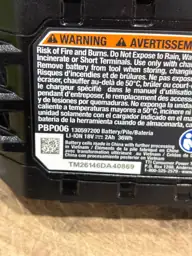 RYOBI ONE+ 18V Lithium-Ion 2.0… — Photo 5