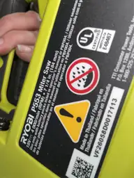 RYOBI ONE+ 18V Cordless 7-1/4 in. Compound Miter Saw (Tool Only ...