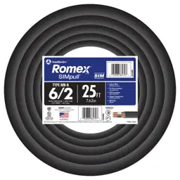Southwire 25-ft 6/2 Romex SIMpull… — Photo 1