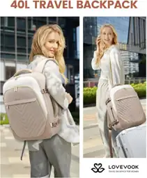 LOVEVOOK Travel Backpack for Women,… — Photo 2